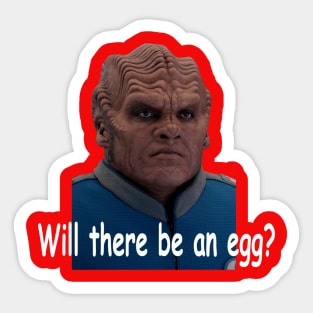 Will there be an egg? Sticker